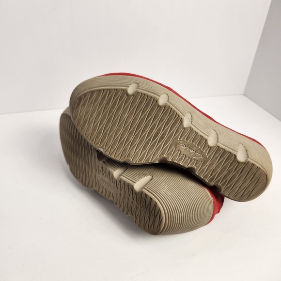 Clarks Women's Red Wedge Comfy Dressy Sandals Size 6.5M - Picture 6 of 6